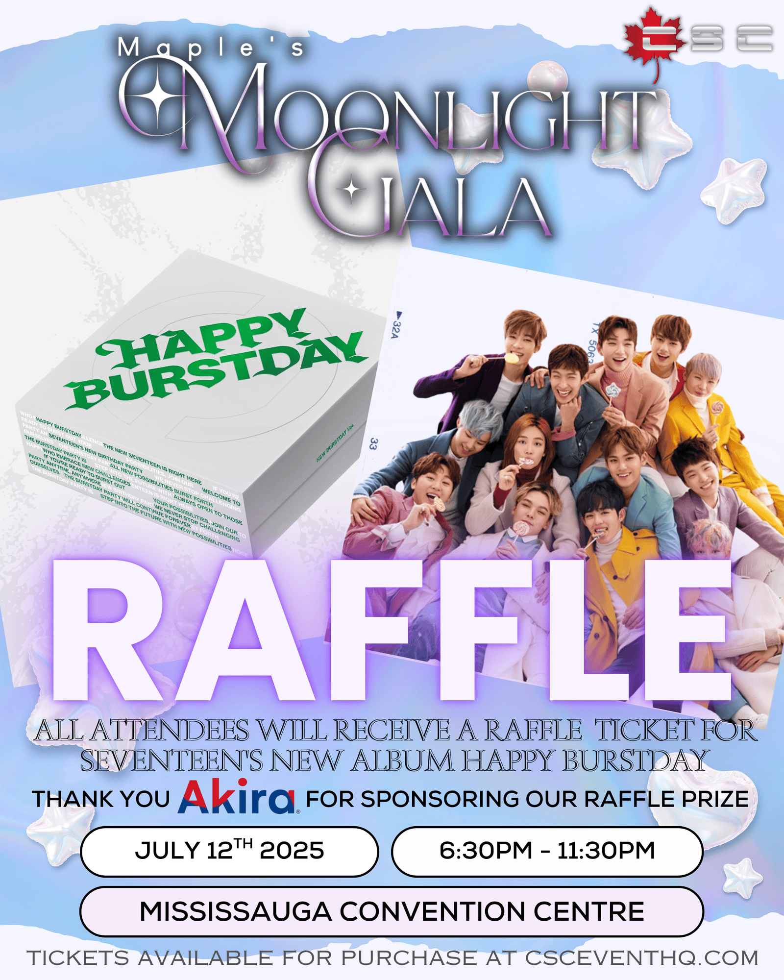 Seventeen Happy Burthday Raffle