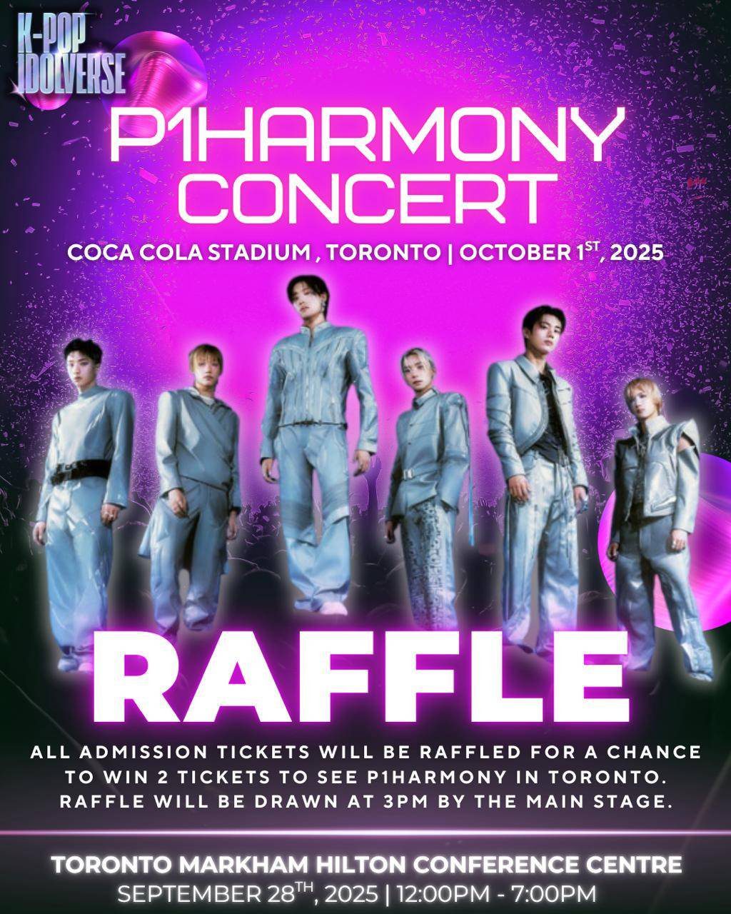 Win P1Harmony Concert Tickets at K-Pop Idolverse!