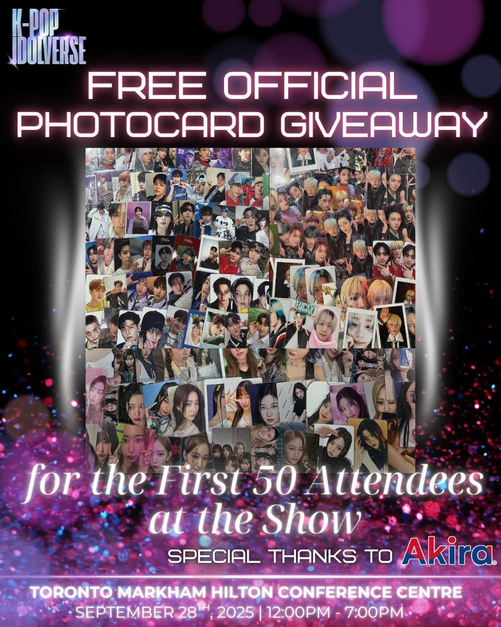 Free Official Photocard Giveaway